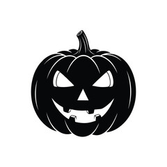 halloween pumpkin isolated on white
