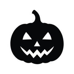 halloween pumpkin isolated on white