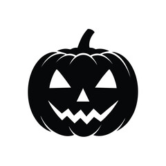 halloween pumpkin isolated on white