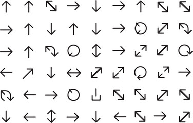 Diverse Arrow Icons Collection direction navigation