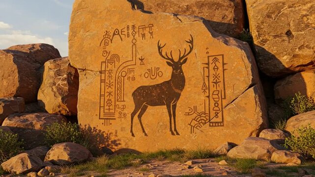 Ancient Rock Carvings