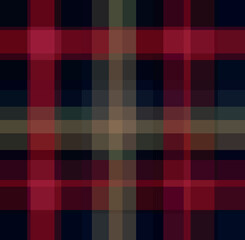 Abstract Pixelated Pattern with Deep Colors