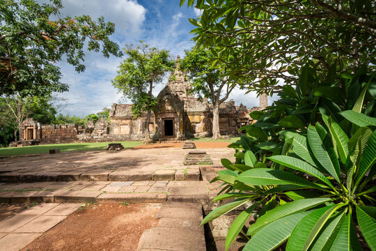 Prasat hin phanom rung in Buriram, Thailand