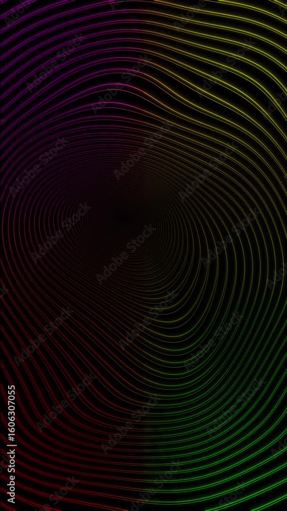 Poster glowing data lines spiral curve, digital data flow speed line data, background, spiral fiber optic i