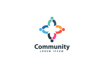 Community logo design template