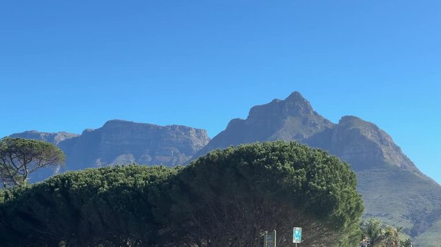 Devil&rsquo;s Peak in Cape Town, South Africa.