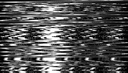 Ondulation noires et blanches.