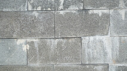 Obraz premium The texture of the brick wall is starting to wear out