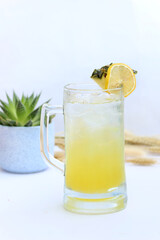 Bora Bora drink, pineaple juice or air bora bora juice, jus nenas 