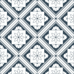 Seamless pattern with decorative ornament. Vector illustration

