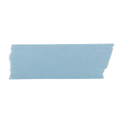 PNG Blue torn paper strip element.