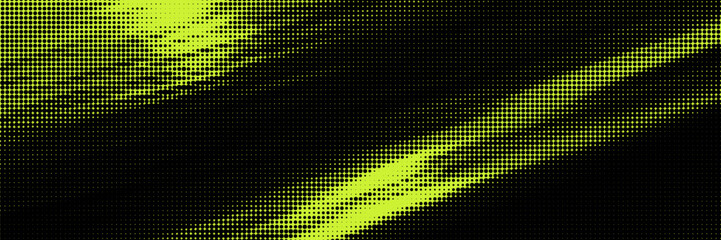 Punk grange background with acid green motion light effect. 90s rave aesthetics. Vector overlay surface.