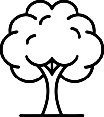 vector illustration of a vector illustration of a treetree