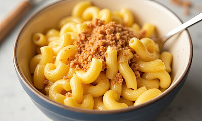 Comforting Macaroni with Savory Topping