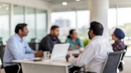 Strategic Governance Meeting of Indian Professionals with Office Blur
