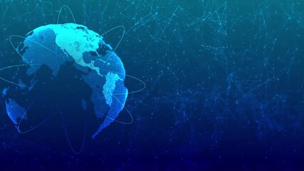 Global network connection data processing data technology global world Digital social network icons worldwide cyberspace. Face icon. Social networking service. users, sms, messages, social network 3D - Powered by Adobe