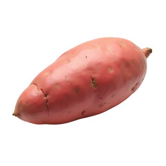 Red Sweet Potato A Vibrant Culinary Vegetable isolated on transparent background