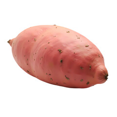 Red Sweet Potato A Vibrant Culinary Vegetable isolated on transparent background