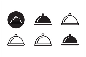 Icons for Food Service, Meal Presentation, and Catering
