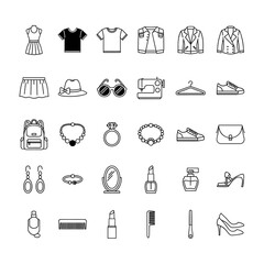 Fashion flat icon vector