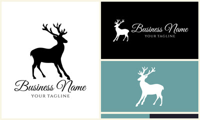Deer Logo Design Variations. (2)