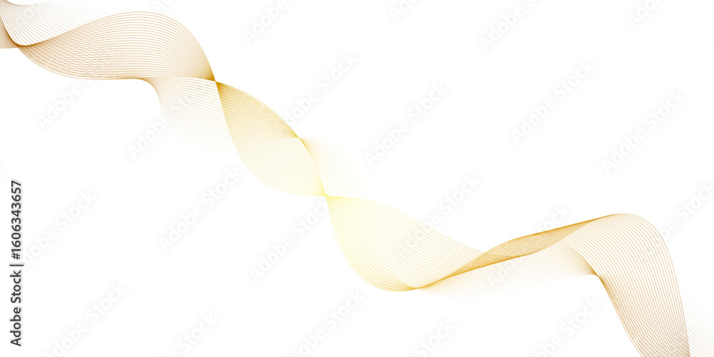 Poster abstract wavy background.abstract golden color lines, waves.smooth wave abstract vector background l