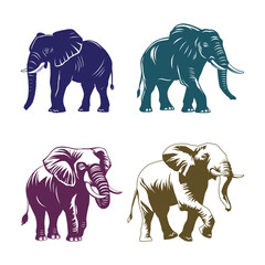 Elephant Mammoth Big Huge Mammal Animal