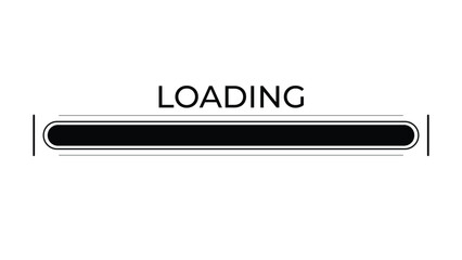Loading Progress Bar, Progress Visualization Web Design Elements