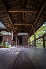 Naklejka premium 日本の建物の雰囲気