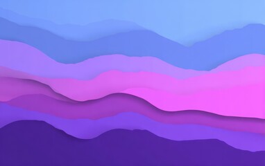 Abstract layered design with vibrant, soft colors.