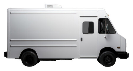PNG Food truck vehicle van transportation.