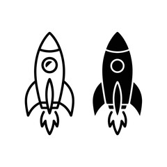 rocket vector illustration