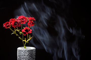 背景素材の花