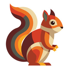 Abstract squirrel
