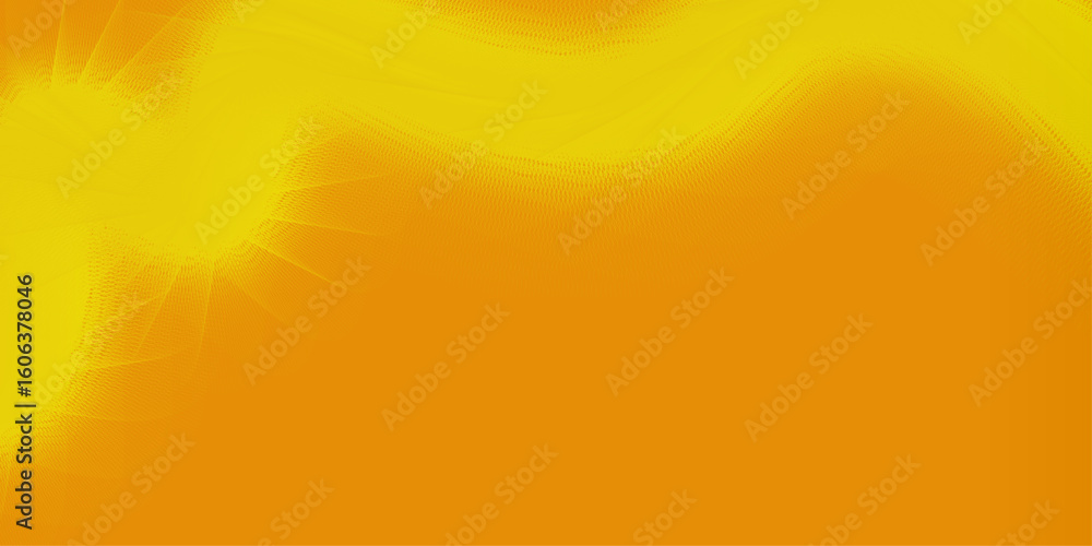 Poster the gradients create a soft warm orange effect, a light background the overall aesthetic is calming 