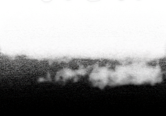 Abstract texture of dark smoke or fog with a bright transparent background