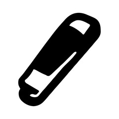 Nail Clipper Silhouette illustration