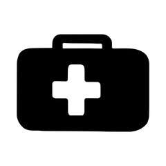 First Aid Kit Icon illustration for medical or health app