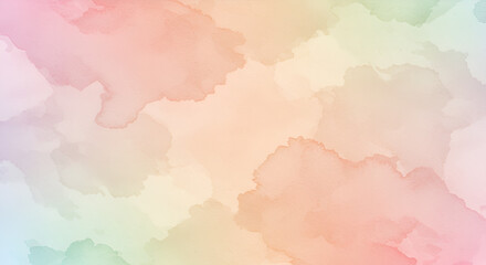 Obraz premium Abstract watercolor background with soft pastel colors