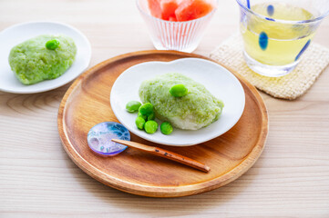 仙台名物　ずんだ餅