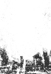 Scratched Frame. Grunge Urban Background Texture Vector. Dust Overlay. Distressed, grunge texture effect, transparent background