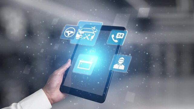 Car service and insurance provide vehicle maintenance, car insurance coverage claim app, and safety. Mobile car service and insurance, cost estimate, driver user gain confidence and protection. Spire