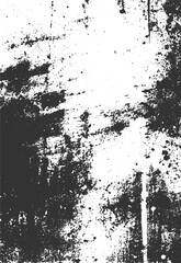 Vintage old grunge distressed wall texture, Halftone grunge urban texture vector. Distressed overlay texture.  transparent background.