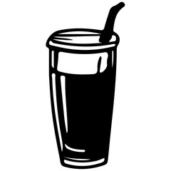 vector illustration of a drink