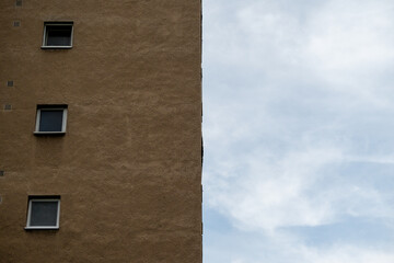 Residential panel building in Budapest