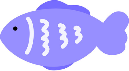 Fish, underwater fish, illustration
