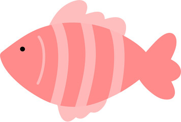 Fish, underwater fish, illustration