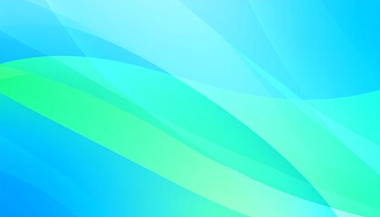 Fototapeta premium Abstract blend of light blue and teal hues with smooth flowing lines