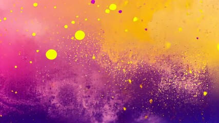 Dreamy pink yellow purple grainy gradient retro noise background - Powered by Adobe