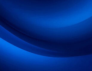 Abstract blue flowing curves (1)